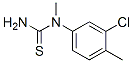 Thiourea, n-(3-chloro-4-methylphenyl)-n-methyl- Structure,75050-67-8Structure