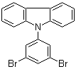 9-(3,5-Dibromophenyl)-9h-carbazole Structure,750573-26-3Structure