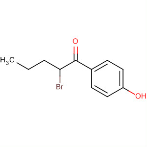 2-Bromo-1-(4-hydroxyphenyl)pentan-1-one Structure,750646-76-5Structure