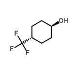 Trans-4-(trifluoromethyl)cyclohexanol Structure,75091-93-9Structure