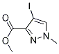 4-Iodo-1-methyl-1h-pyrazole-3-carboxylic acid methyl ester Structure,75092-25-0Structure