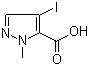 4-Iodo-1-methyl-1H-pyrazole-5-carboxylic acid Structure,75092-30-7Structure