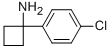 1-(4-Chlorophenyl)cyclobutanamine Structure,75095-80-6Structure