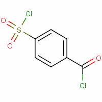 4-(Chlorosulfonyl)benzoyl chloride Structure,7516-60-1Structure