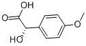 Benzeneacetic acid, α-hydroxy-4-methoxy-, (αS)- Structure,75172-66-6Structure