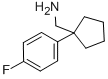 C-[1-(4-Fluoro-phenyl)-cyclopentyl]-methylamine Structure,75180-50-6Structure