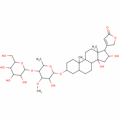 Digitalin Structure,752-61-4Structure