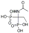 Phosphonic acid, [1-(acetylamino)propylidene]bis-(9ci) Structure,75206-88-1Structure