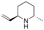 Piperidine, 2-ethenyl-6-methyl-, (2r,6s)-rel-(9ci) Structure,752199-77-2Structure