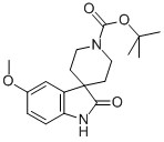 Tert-butyl 5-methoxy-2-oxo-1,2-dihydro-1h-spiro[indole-3,4-piperidine]-1-carboxylate Structure,752234-64-3Structure