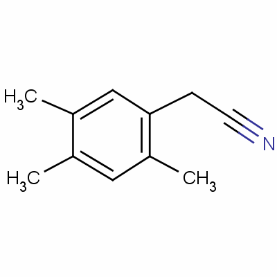 2,4,5-Trimethylphenylacetonitrile Structure,75279-58-2Structure