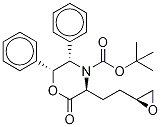 (3S,5s,6r)-2-oxo-3-[2-(2s)-2-oxiranylethyl]-5,6-diphenyl-4-morpholinecarboxylic acid tert-butyl ester Structure,753010-15-0Structure