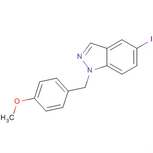 5-Iodo-1-(4-methoxybenzyl)-1h-indazole Structure,753922-50-8Structure