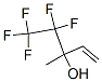 4,4,5,5,5-Pentafluoro-3-methylpent-1-ene-3-ol Structure,754-67-6Structure