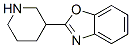 Benzoxazole, 2-(3-piperidinyl)- Structure,754126-86-8Structure