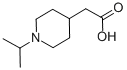 (1-Isopropylpiperidin-4-yl)acetic acid Structure,754183-67-0Structure