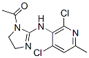 4,6-Dichloro-2-methyl-5-(1-acetyl-2-imidazolin-2-yl)-aminopyridine Structure,75438-54-9Structure