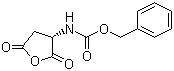 (R)-benzyl(2,5-dioxotetrahydrofuran-3-yl)carbamate Structure,75443-62-8Structure