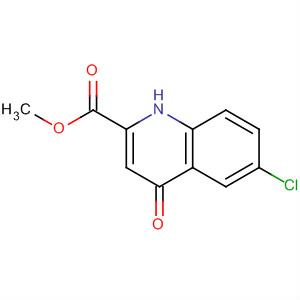 Methyl 6-chloro-4-oxo-1,4-dihydroquinoline-2-carboxylate Structure,7545-52-0Structure