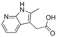 1H-Pyrrolo[2,3-b]pyridine-3-acetic acid, 2-methyl- Structure,7546-50-1Structure