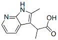 Methyl 2-(2-methyl-1h-pyrrolo[2,3-b]pyridin-3-yl)acetate Structure,7546-52-3Structure