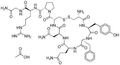 Argpressin acetate Structure,75499-44-4Structure