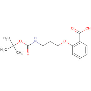 2-(3-(Tert-butoxycarbonylamino)propoxy)benzoic acid Structure,754992-78-4Structure