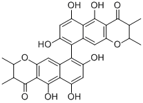 5,5,6,6,8,8-Hexahydroxy-2,2,3,3-tetramethyl-2h,2h-9,9-bibenzo[g]chromene-4,4(3h,3h)-dione Structure,75514-37-3Structure