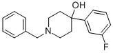 1-Benzyl-4-(3-fluorophenyl)piperidin-4-ol Structure,75527-39-8Structure