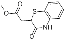 Methyl [2H-1,4-benzothiazin-3(4H)-one-2-yl] acetate Structure,7556-63-0Structure