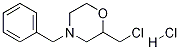 4-Benzyl-2-(chloromethyl)morpholine hydrochloride Structure,75584-86-0Structure