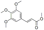 Methyl3-(3,4,5-trimethoxyphenyl)acrylate Structure,7560-49-8Structure