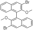 (R)-3,3-dibromo-2,2-dimethoxy-1,1-binaphthyl Structure,75640-69-6Structure