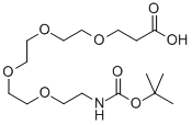 Boc-NH-(PEG)4-Propionic acid Structure,756525-91-4Structure