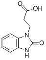 1H-Benzimidazole-1-Propanoic Acid, 2,3-Dihydro-2-Oxo- Structure,75655-44-6Structure