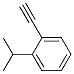 1-Ethynyl-2-(1-methylethyl)benzene Structure,75659-50-6Structure