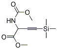 3-Butynoic acid, 2-[(methoxycarbonyl)amino]-4-(trimethylsilyl)-, methyl ester Structure,75806-14-3Structure