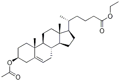 (3Beta)-3-(acetyloxy)-chol-5-ene-24-carboxylic acid ethyl ester Structure,75861-02-8Structure