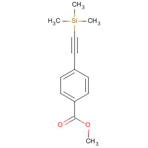 Methyl 4-(2-(trimethylsilyl)ethynyl)benzoate Structure,75867-41-3Structure