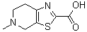 5-Methyl-4,5,6,7-tetrahydrothiazolo[5,4-c]pyridine-2-carboxylicacid Structure,758685-72-2Structure