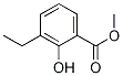 3-Ethyl-2-hydroxybenzoic acid methyl ester Structure,75871-40-8Structure