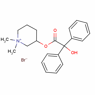 Mepenzolate bromide Structure,76-90-4Structure