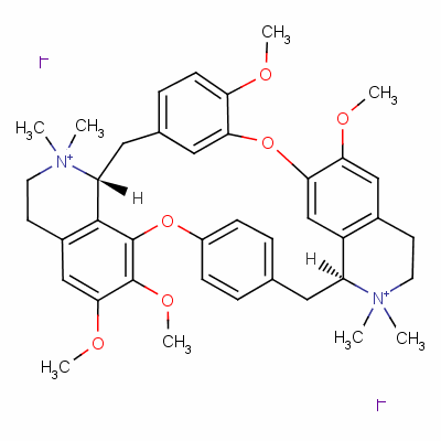 Tetrandrini dimethiodidum Structure,7601-55-0Structure