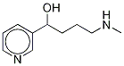 Rac-4-(methylamino)-1-(3-pyridyl)-1-butanol Structure,76030-54-1Structure