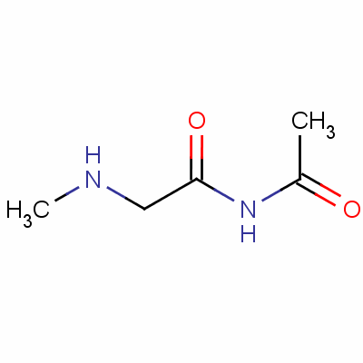 2-(Acetylamino)-n-methyl-acetamide Structure,7606-79-3Structure