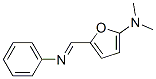 2-Furanamine, n,n-dimethyl-5-[(phenylimino)methyl]- Structure,760883-25-8Structure