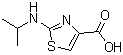 2-[(1-Methylethyl)amino]-4-thiazolecarboxylic acid Structure,760934-24-5Structure