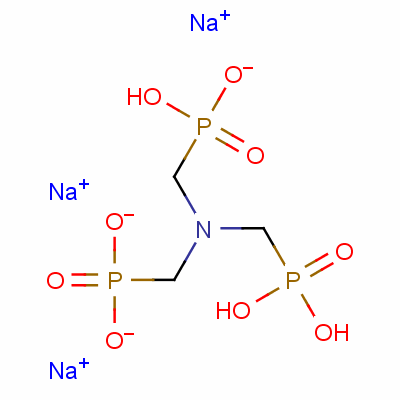 Nitrilotris(Methylenephosphonic Acid) Trisodium Salt Structure,7611-50-9Structure