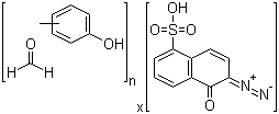 Cresol-formaldehyde copolymer 1,2-naphthoquinonediazide-5-sulfonate Structure,76169-06-7Structure