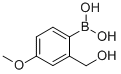 2-Hydroxymethyl-4-methoxyphenylboronic acid Structure,762263-92-3Structure